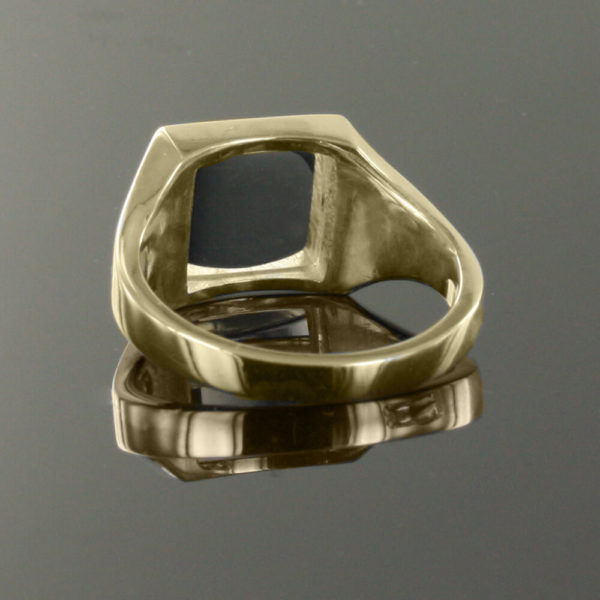 Red Reversible Square Head Solid Gold Square and Compass with G Masonic Ring - Hamilton & Lewis Jewellery