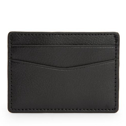 Wolf Blake Black/Purple Leather Card Wallet 306028 - Hamilton & Lewis Jewellery