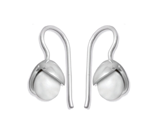 Unique & Co Ladies Sterling Silver Earrings ME-14 - Hamilton & Lewis Jewellery