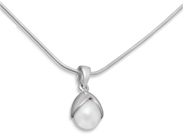 Unique & Co Ladies Sterling Silver Necklace MK-14 - Hamilton & Lewis Jewellery