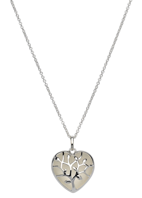 Unique & Co Ladies Sterling Silver Necklace MK-600 - Hamilton & Lewis Jewellery