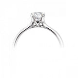 Round Four Claw Solitaire Ring 0.25ct - 1.00ct - Hamilton & Lewis Jewellery
