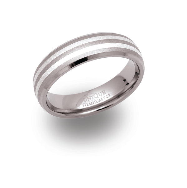 Unique & Co Titanium Ring TR-9 - Hamilton & Lewis Jewellery