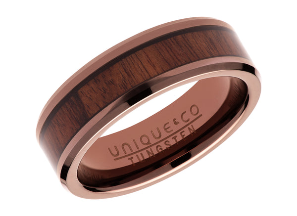 Unique & Co Tungsten Ring TUR-101 - Hamilton & Lewis Jewellery