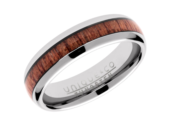 Unique & Co Tungsten Ring TUR-103 - Hamilton & Lewis Jewellery