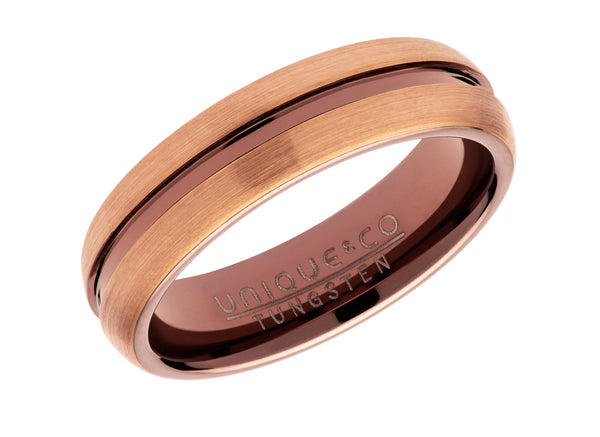 Unique & Co Tungsten Ring TUR-105 - Hamilton & Lewis Jewellery