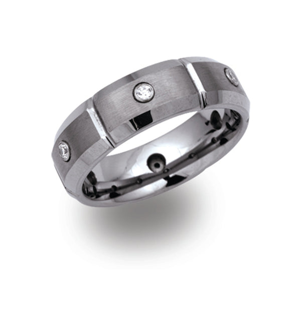 Unique & Co Tungsten Ring TUR-20 - Hamilton & Lewis Jewellery