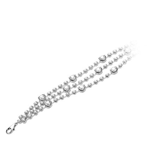 Three strand diamond bracelet 6.50ct