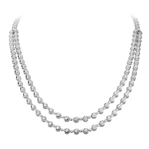 Diamond strand clearance necklace