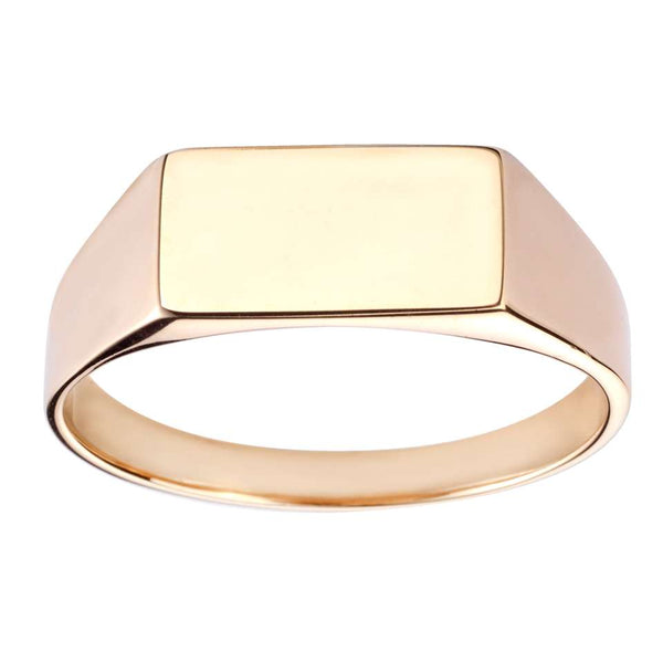 Signet Wedding Ring SR68 - Hamilton & Lewis Jewellery