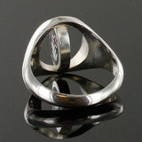 Reversible Solid Silver Royal Black Preceptory Masonic Ring - Hamilton & Lewis Jewellery