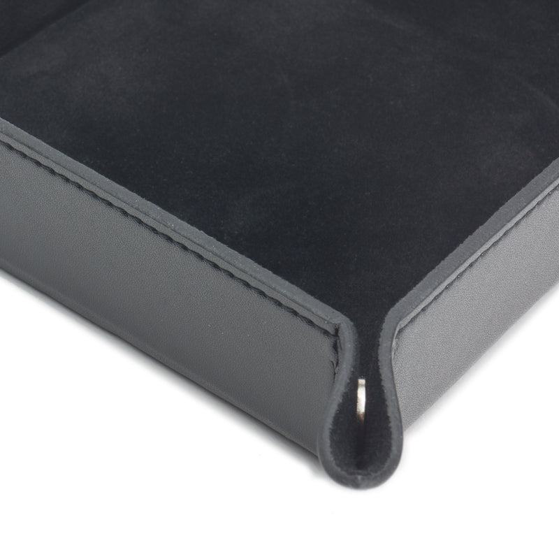 Wolf Heritage Black Leather Coin Tray 290002 - Hamilton & Lewis Jewellery
