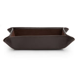 Wolf Blake Brown Leather Coin Tray 305706 - Hamilton & Lewis Jewellery