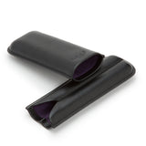 Wolf Blake Black/Purple 2 Piece Cigar Case 306528 - Hamilton & Lewis Jewellery