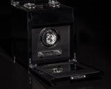 Wolf Single Black Savoy Winder with Storage 454570 - Hamilton & Lewis Jewellery