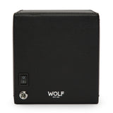 Wolf Single Black Cub Winder with Cover 461103 - Hamilton & Lewis Jewellery
