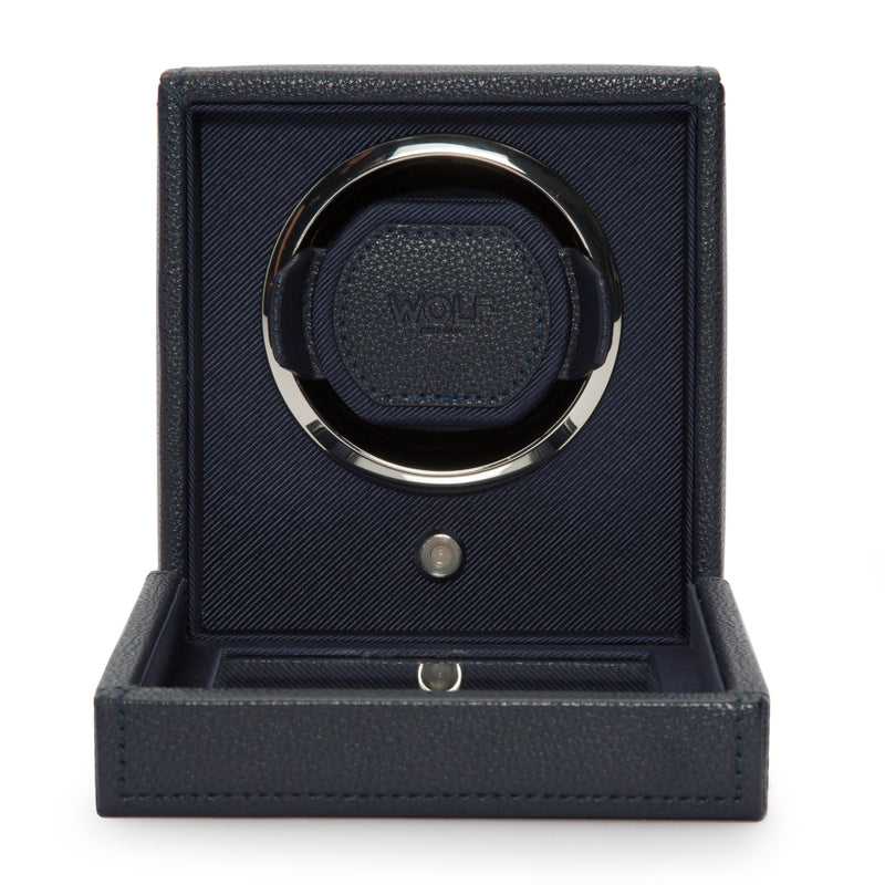 Wolf Single Navy Cub Winder with Cover 461117 - Hamilton & Lewis Jewellery
