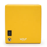 Wolf Single Yellow Cub Winder with Cover 461192 - Hamilton & Lewis Jewellery