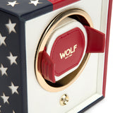 Wolf Single USA Flag Winder 462304 - Hamilton & Lewis Jewellery