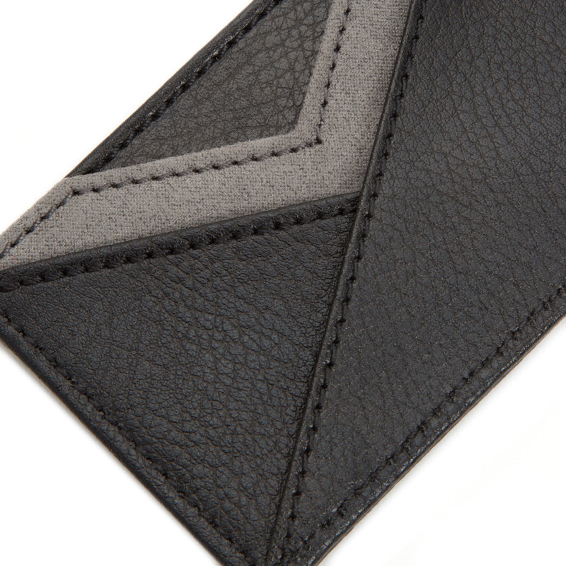 Wolf Howard Black Leather Card Wallet 466403 - Hamilton & Lewis Jewellery
