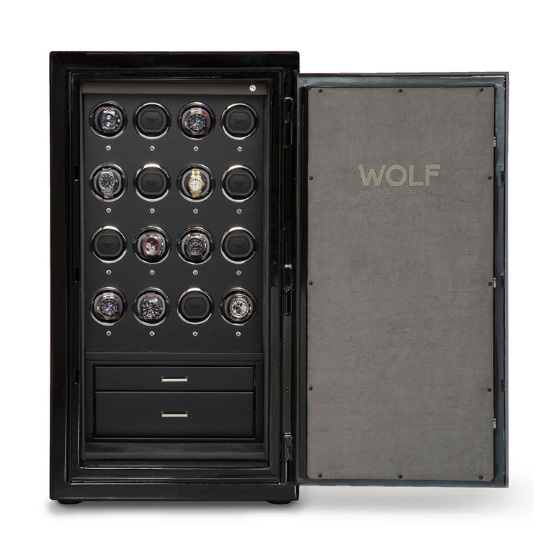 Wolf Atlas 16 Piece Onyx Safe Winder 491664 - Hamilton & Lewis Jewellery