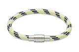 Unique & Co White Climbing Rope Bracelet B242WH - Hamilton & Lewis Jewellery