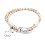 Unique & Co Ladies Pearl Leather Bracelet B328PE - Hamilton & Lewis Jewellery