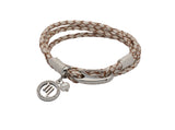 Unique & Co Ladies Pearl Leather Bracelet B423PE - Hamilton & Lewis Jewellery