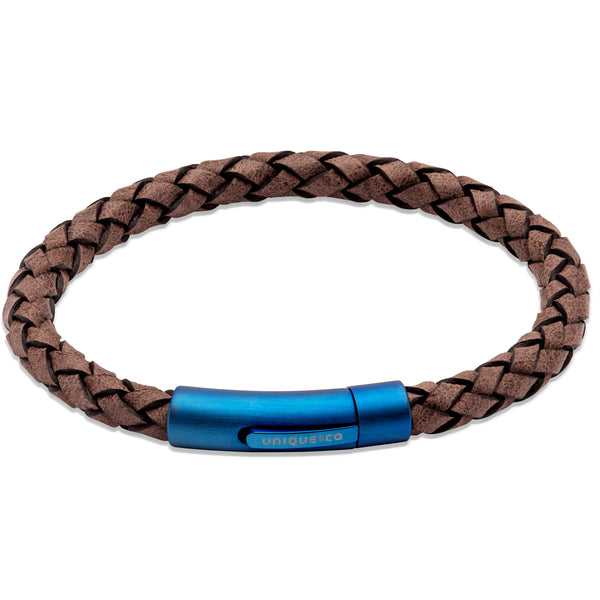 Unique & Co Moro Leather Bracelet B451MO - Hamilton & Lewis Jewellery