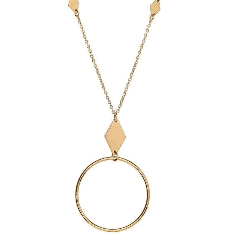 Unique & Co 9ct. Yellow Gold Necklace - DK-38 - Hamilton & Lewis Jewellery
