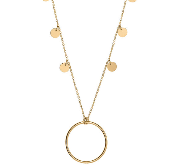 Unique & Co 9ct. Yellow Gold Necklace - DK-50 - Hamilton & Lewis Jewellery