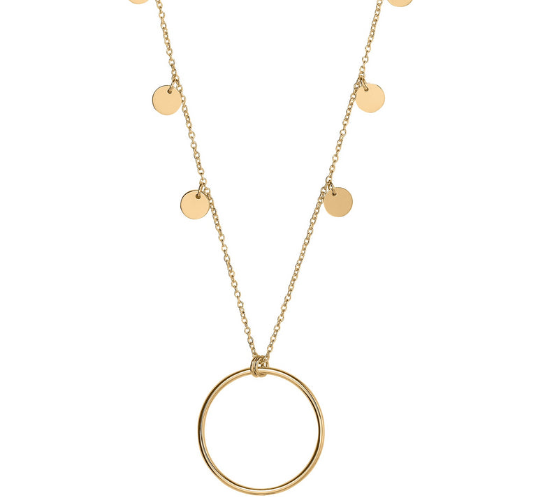 Unique & Co 9ct. Yellow Gold Necklace - DK-50 - Hamilton & Lewis Jewellery