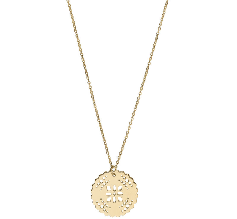 Unique & Co 9ct. Yellow Gold Necklace - DK-56 - Hamilton & Lewis Jewellery