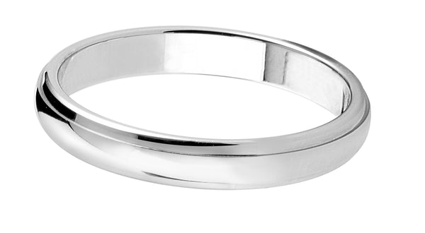 4mm Mens Ring with F03 finish - Hamilton & Lewis Jewellery