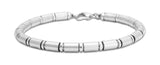 Unique & Co Stainless Steel Bracelet LAB-50 - Hamilton & Lewis Jewellery