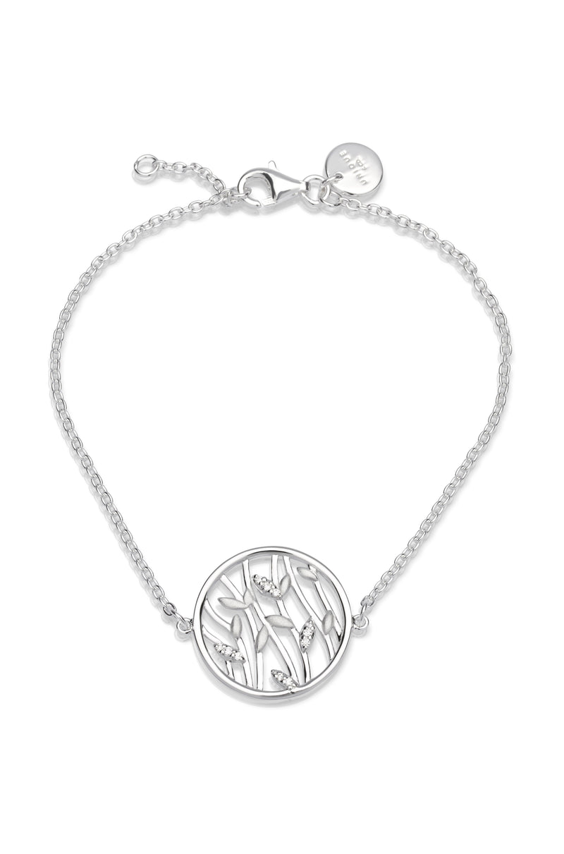 Unique & Co Ladies Sterling Silver Bracelet MBR-523 - Hamilton & Lewis Jewellery