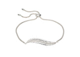Unique & Co Ladies Sterling Silver Bracelet MBR-595 - Hamilton & Lewis Jewellery