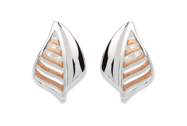Unique & Co Ladies Sterling Silver Earrings ME-537 - Hamilton & Lewis Jewellery