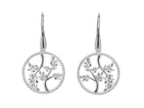 Unique & Co Ladies Sterling Silver Earrings ME-594 - Hamilton & Lewis Jewellery