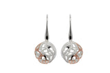 Unique & Co Ladies Sterling Silver Earrings ME-630 - Hamilton & Lewis Jewellery