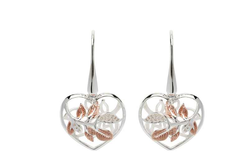Unique & Co Ladies Sterling Silver Earrings ME-637 - Hamilton & Lewis Jewellery