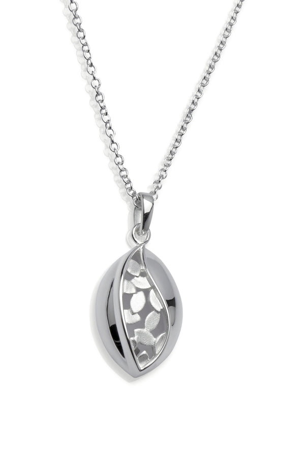 Unique & Co Ladies Sterling Silver Necklace MK-480 - Hamilton & Lewis Jewellery