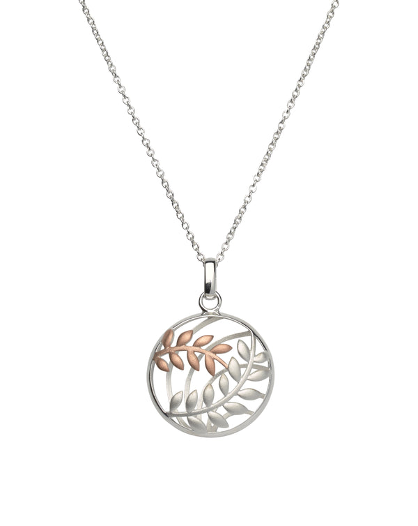 Unique & Co Ladies Sterling Silver Necklace MK-567 - Hamilton & Lewis Jewellery