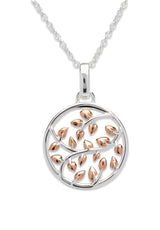 Unique & Co Ladies Sterling Silver Necklace MK-579 - Hamilton & Lewis Jewellery