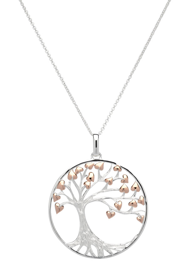 Unique & Co Ladies Sterling Silver Necklace MK-605 - Hamilton & Lewis Jewellery