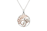 Unique & Co Ladies Sterling Silver Necklace MK-633 - Hamilton & Lewis Jewellery