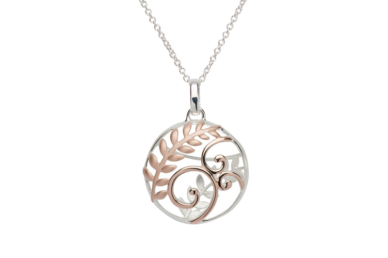 Unique & Co Ladies Sterling Silver Necklace MK-633 - Hamilton & Lewis Jewellery