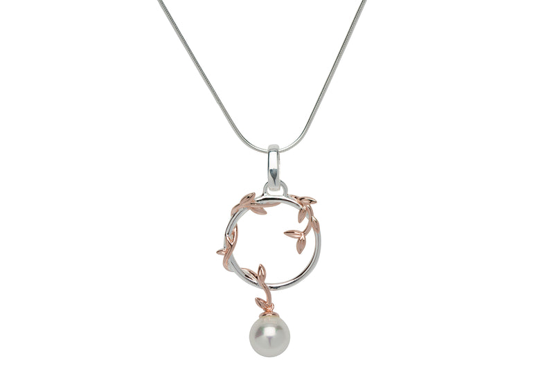 Unique & Co Ladies Sterling Silver Necklace MK-647 - Hamilton & Lewis Jewellery