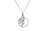 Unique & Co Ladies Sterling Silver Necklace MK-650 - Hamilton & Lewis Jewellery