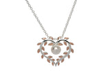 Unique & Co Ladies Sterling Silver Necklace MK-652 - Hamilton & Lewis Jewellery